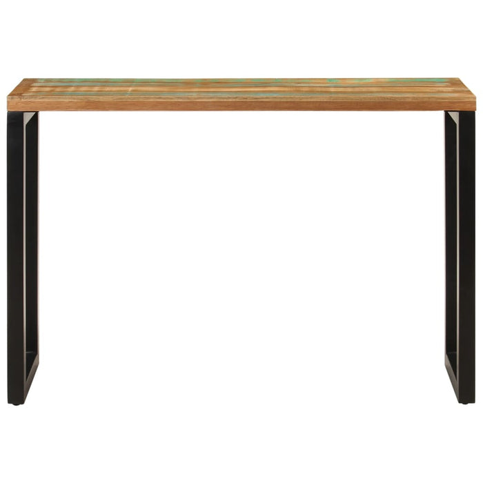 Tavolo Consolle 110x35x75 cm in Legno Massello di Recupero 352058