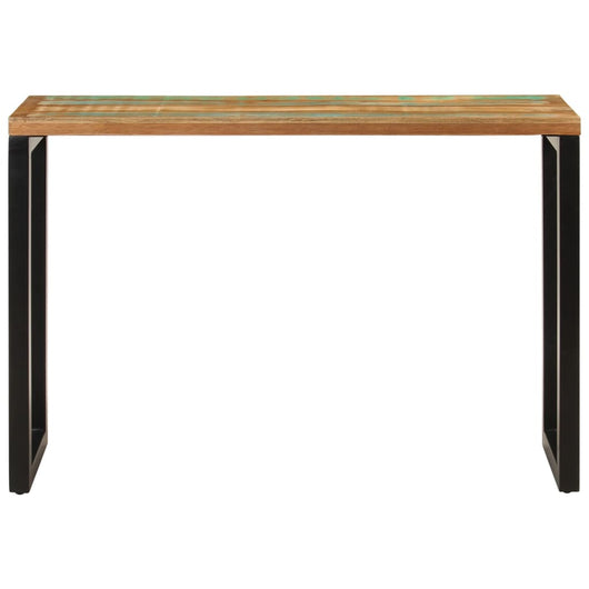 vidaXL Tavolo Consolle 110x35x75 cm in Legno Massello di Recupero