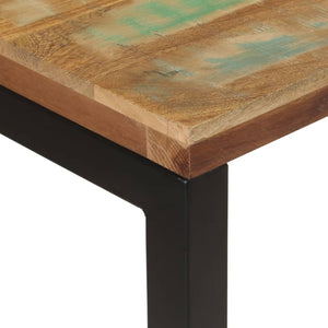 Tavolo Consolle 110x35x75 cm in Legno Massello di Recupero 352058