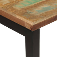 vidaXL Tavolo Consolle 110x35x75 cm in Legno Massello di Recupero