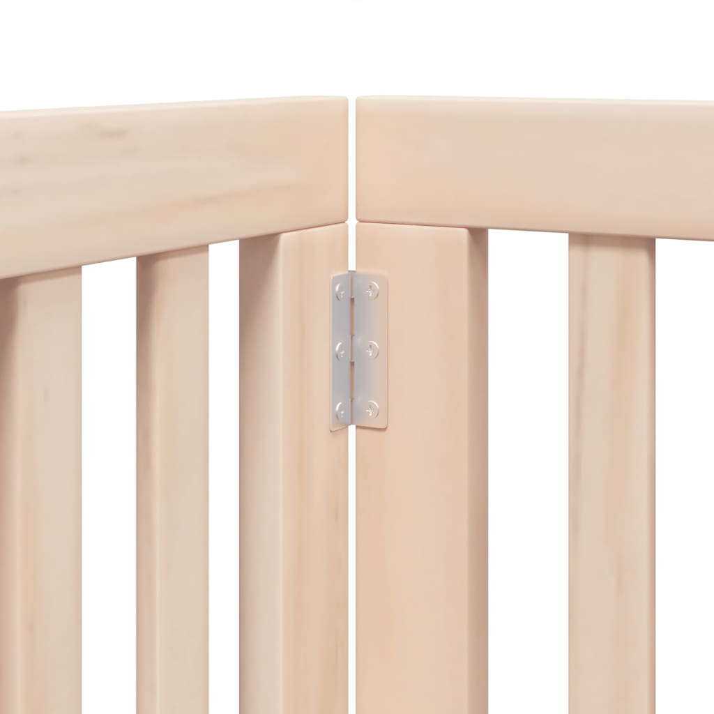 vidaXL Cancello per Cani Pieghevole 6 Pannelli 300 cm Legno di Pioppo