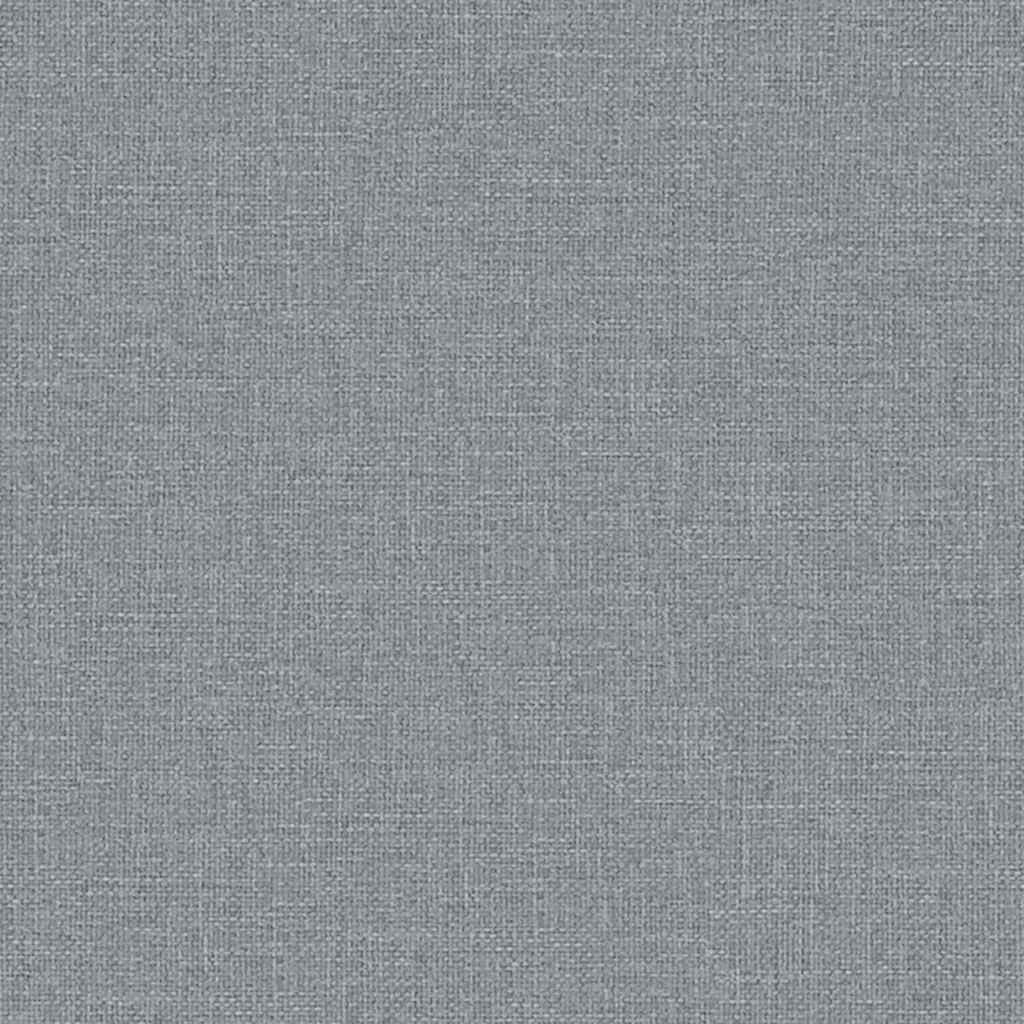 Divano Letto Grigio Chiaro in Tessuto