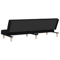 Divano letto 200 x 89 x 70 cm tessuto nero 02_0021012