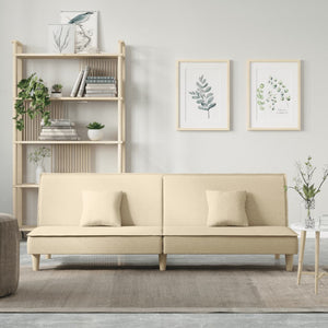 Divano Letto Crema in Tessutocod mxl 70455