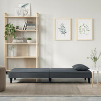 Divano Letto Grigio Scuro in Vellutocod mxl 71570