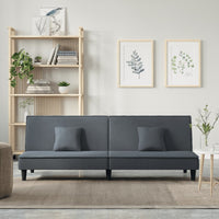 Divano Letto Grigio Scuro in Vellutocod mxl 71570