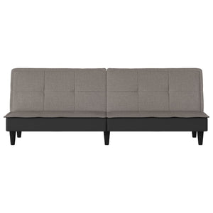 Divano Letto Tortora in Tessuto 351918