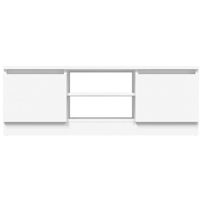 Mobile Porta TV con Anta Bianco 102x30x36 cm 823350