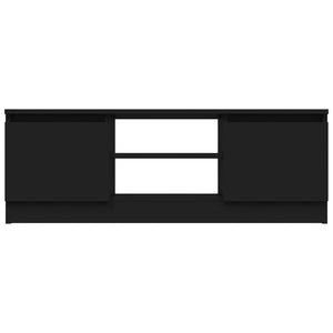 Mobile Porta TV con Anta Nero 102x30x36 cm cod mxl 18379