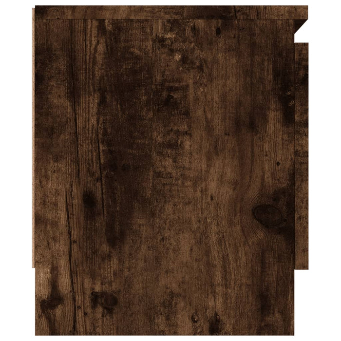 Mobile Porta TV con Anta Rovere Fumo 102x30x36 cm 823355