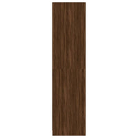 Armadio Rovere Marrone 100x50x200 cm in Legno Multistrato 826616