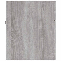 Set Mobili da Bagno 2 pz Grigio Sonoma in Legno Multistrato 826624