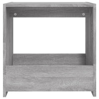 Tavolino Grigio Sonoma 50x26x50 cm in Legno Multistrato cod mxl 24085