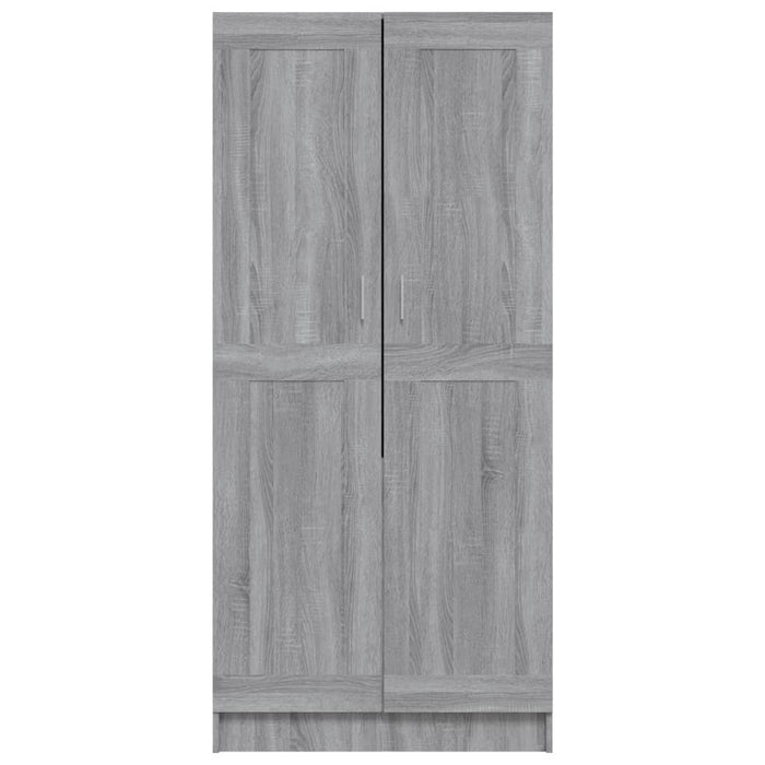 Armadio Grigio Sonoma 82,5x51,5x180 cm in Legno Multistrato 826639