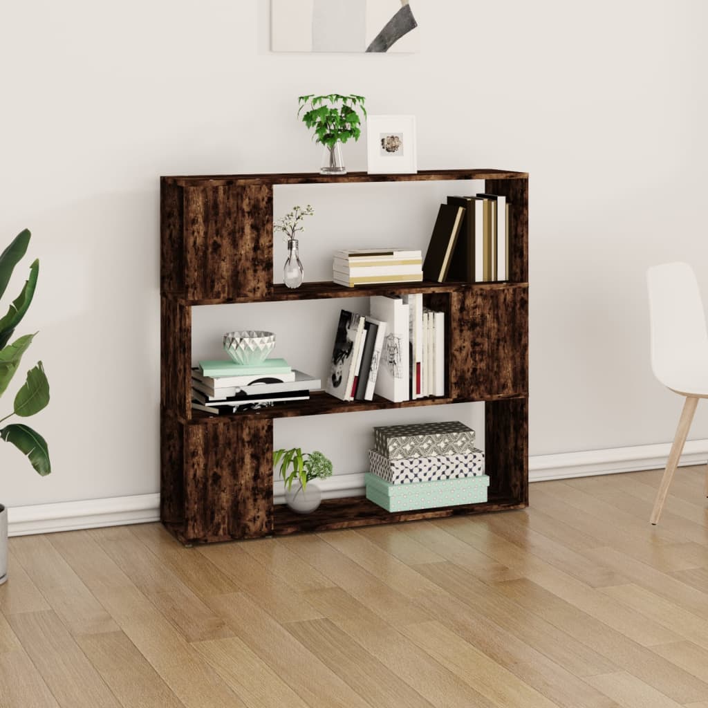 Libreria/Divisorio Rovere Fumo 100x24x94 cmcod mxl 106957