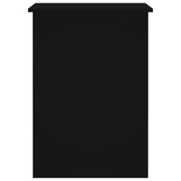 Scrivania Nera 100x55x75 cm in Legno Multistrato 823025