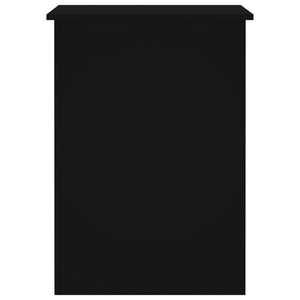 Scrivania Nera 100x55x75 cm in Legno Multistrato 823025