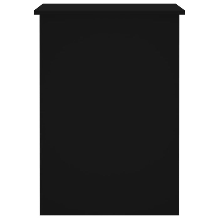 Scrivania Nera 100x55x75 cm in Legno Multistrato 823025