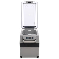 Borsa Frigo con Manico e Adattatore Nera e Bianca 35 L PP e PE 3154641