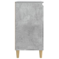 Comodini 2 pz Grigio Cemento 40x35x70 cm in Legno Multistrato 819637