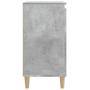 Comodini 2 pz Grigio Cemento 40x35x70 cm in Legno Multistrato 819637