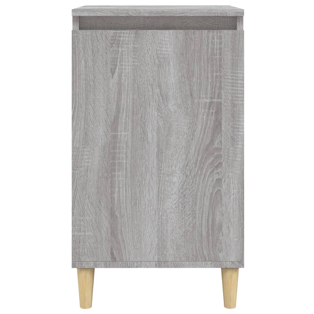 Comodini 2 pz Grigio Sonoma 40x35x70 cm in Legno Multistrato 819641
