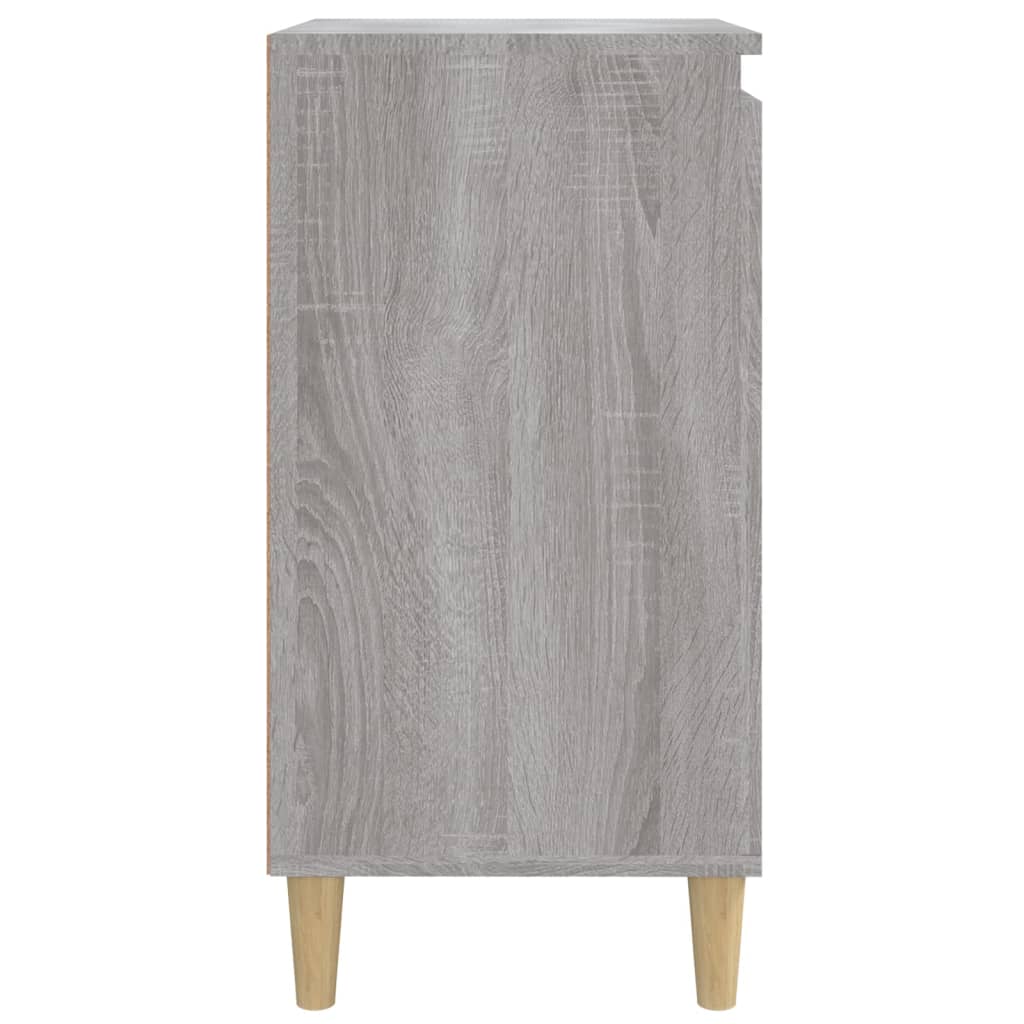 Comodini 2 pz Grigio Sonoma 40x35x70 cm in Legno Multistrato 819641