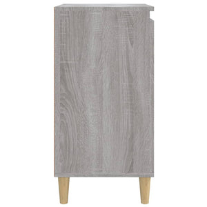 Comodini 2 pz Grigio Sonoma 40x35x70 cm in Legno Multistrato 819641