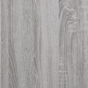 Comodino Grigio Sonoma 40x35x70 cm in Legno Multistrato 819656
