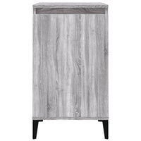 Comodini 2 pz Grigio Sonoma 40x35x70 cm in Legno Multistrato 819657