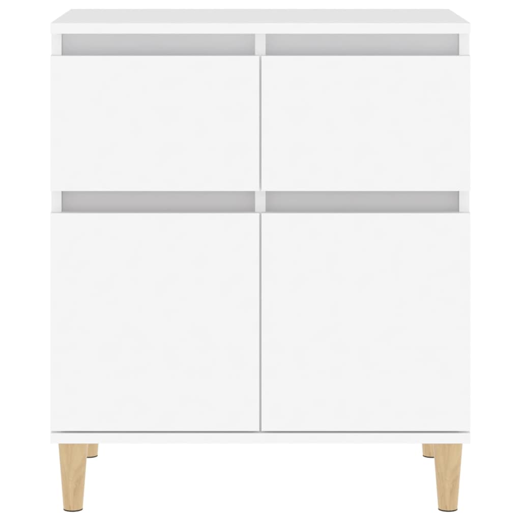 Credenza Bianca 60x35x70 cm in Legno Multistrato 819676