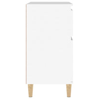 Credenza-Buffet-Armadio da cucina Bianca 60x35x70 cm in Legno Multistrato 157530