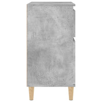 Credenza Grigio Cemento 60x35x70 cm in Legno Multistrato 819680