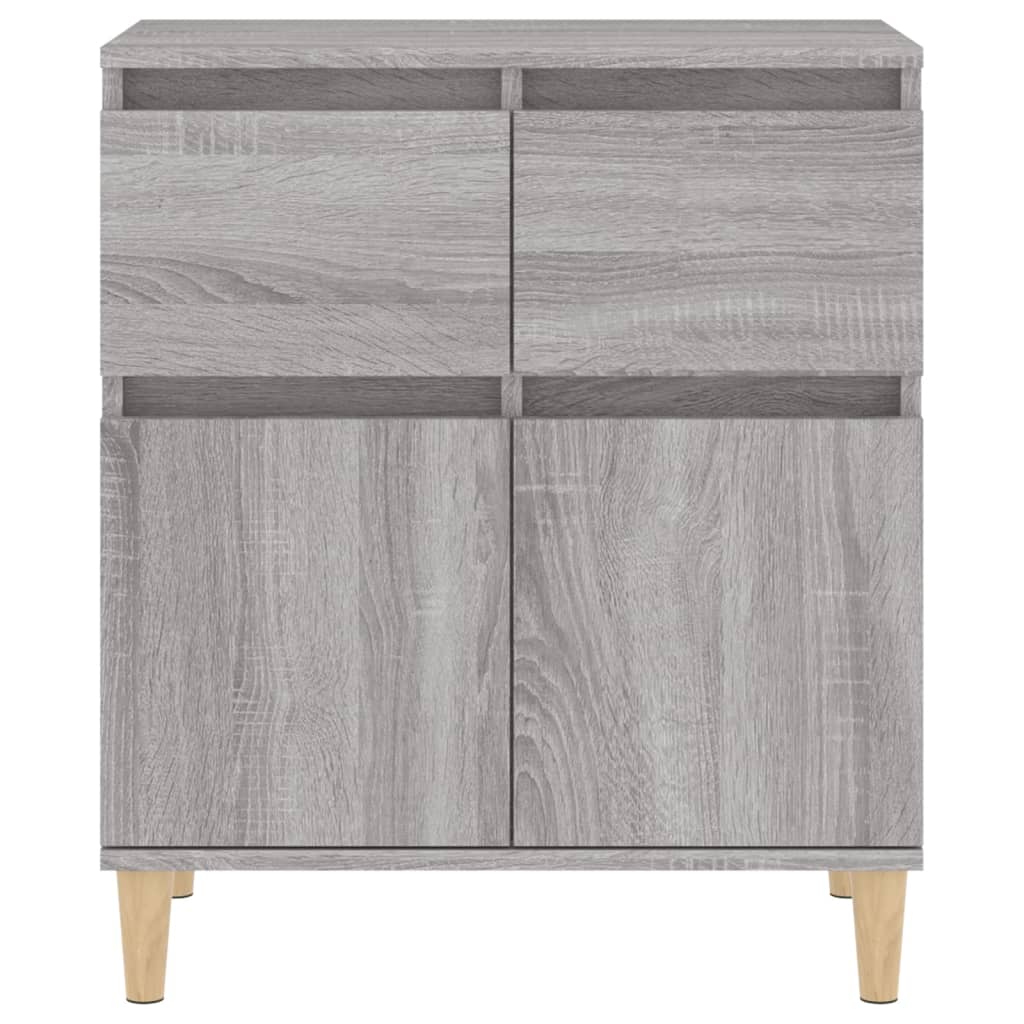 Credenza Grigio Sonoma 60x35x70 cm in Legno Multistrato 819682