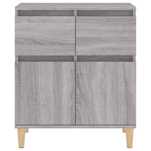 Credenza Grigio Sonoma 60x35x70 cm in Legno Multistrato 819682