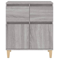 Credenza Grigio Sonoma 60x35x70 cm in Legno Multistrato 819682