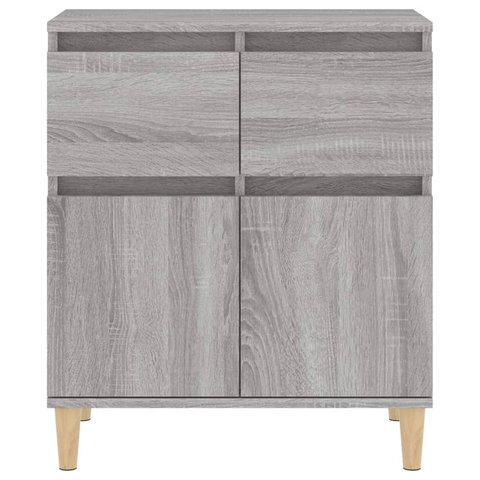 Credenza Grigio Sonoma 60x35x70 cm in Legno Multistrato 819682