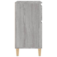 Credenza Grigio Sonoma 60x35x70 cm in Legno Multistrato 819682