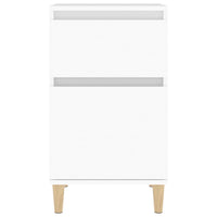 Comodini 2pz Bianchi 40x35x70 cm 819693