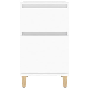 Comodini 2pz Bianchi 40x35x70 cm 819693