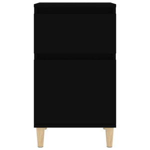 Comodino Nero 40x35x70 cm