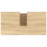Armadietto da Bagno Rovere Sonoma 65x33x60 cm Legno Multistrato