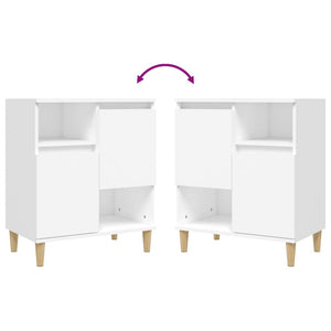 Credenza Bianca 60x35x70 cm in Legno Multistrato 821140