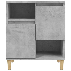 Credenza cassettiera mobile contenitore organizer cucina soggiorno salotto 60 x 35 x 70 cm legno ingegnerizzato grigio 02_0031983