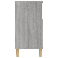 Credenza Grigio Sonoma 60x35x70 cm in Legno Multistrato 821146
