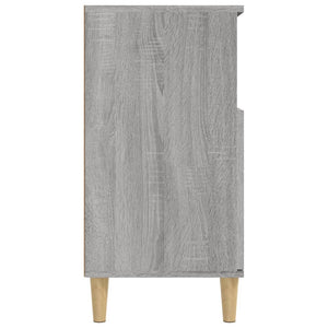 Credenza Grigio Sonoma 60x35x70 cm in Legno Multistrato 821146