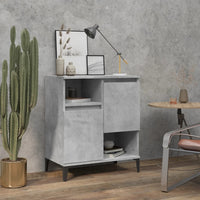 Credenza Grigio Cemento 60x35x70 cm in Legno Multistrato 821152