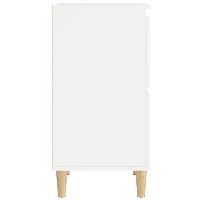 Credenza Bianca 60x35x70 cm in Legno Multistrato 821156