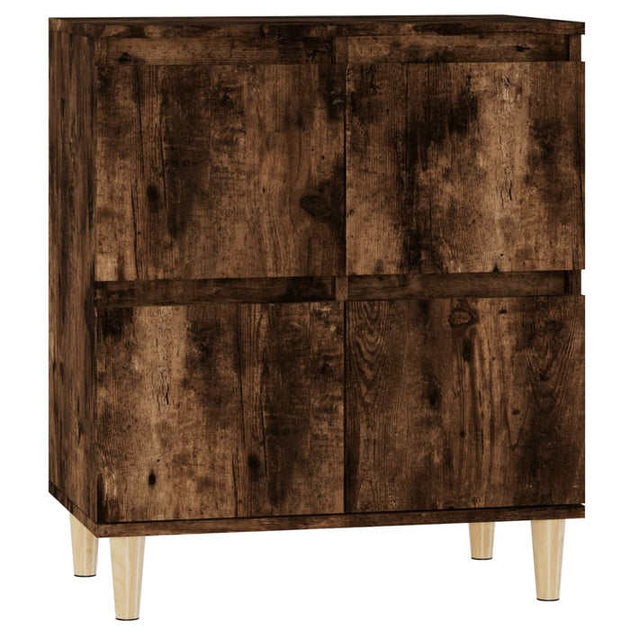 Credenza Rovere Fumo 60x35x70 cm in Legno Multistrato 821161