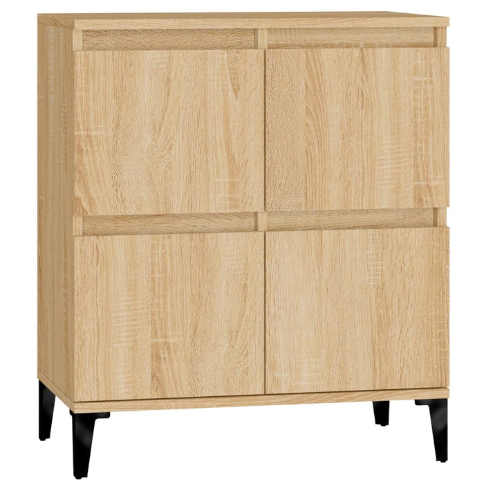 Credenza-Buffet-Armadio da cucina Rovere Sonoma 60x35x70 cm in Legno Multistrato 925281
